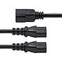 StarTech 6' C14 to C13/C13 Power Cable, Male to Female/Female, Black (8723-8600-POWER-CORD)~#|#~F433D1B7-FC0F-4317-AE6C8085D0BAD19C_sc7
