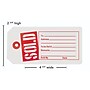 Nahanco 2 5/8" Sold Tag, Red/White, 1000/Pack (SOLD)~#|#~F433DDB8-1825-4319-93174BB1E57325A7_sc7