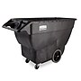 Rubbermaid Commercial Cube Truck, 600 lb. Capacity, Black (FG101100BLA)~#|#~F4353BB2-297E-45BD-9CD64DFC929D6ED3_sc7