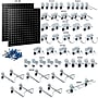 Triton Products LocBoard Pegboards with 46 pc. LocHook Assortment (LB1-BKKit)~#|#~F43763D1-D2C8-463D-82DFBC839A881C38_sc7