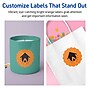 Avery Decorative Edge Multipurpose Labels, 2.5" Dia., Bright Orange, 360/Pack (94516)~#|#~F43BD3A1-75A8-41EF-BAC5BC9855394FC3_sc7