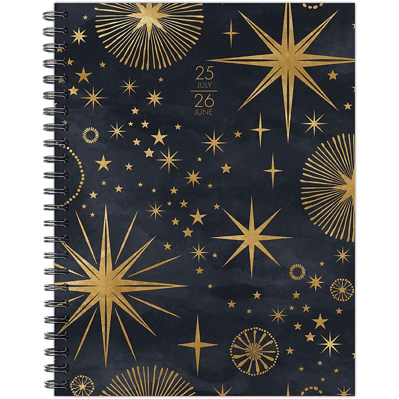 2025-2026 Willow Creek Celestial 6.5" x 8.5" Academic Year Weekly & Monthly Planner, Multicolored (54826) image 1