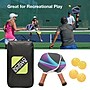 Global Printed Products Fiberglass Pickleball Set, Color Chosen at Random, 7/Set (XS-PB-PDL-AST-S)~#|#~F44AF7FC-F81D-4F41-80B197633F7A4776_sc7