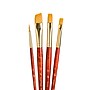 Princeton RealValue Mixed Media Synthetic Taklon Variety Brush Set, Red, 4/Set, 3 Sets/Bundle (PBXPR9123-3)~#|#~F44B00EA-C53D-4E29-9C0E91198CACFDE4_sc7