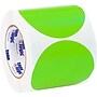 Tape Logic 4" Circle Inventory Label, Fluorescent Green, 500/Roll (DL615J)~#|#~F44B2A3A-D0B4-41EF-A37C51A541CAD283_sc7
