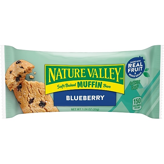Nature Valley Blueberry Soft-Baked Muffin Bar, 1.24 oz., 12/Box (20668000)~#|#~F44BB046-99B9-421F-BF075B2EAD72F053_sc7