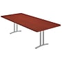 Correll Curvature Collection 96"W x 42"D Conference Table, Cherry (CC4296R-21-14-21)~#|#~F456EAA1-2164-4E55-95D2D9F510D2612F_sc7