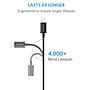 Anker PowerLine Select+ USB to Lightning Charging Cable, 6 ft., Black (A8013H12-1)~#|#~F45828CF-BF61-4745-8A075F45EE303AE5_sc7