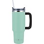 Brentwood Geojug Stainless Steel Double Walled Tumbler Cup, 40 oz., Blue (CMB-1200BL)~#|#~F45E4C36-4276-47E9-8DADBEBC0F3E3A40_sc7