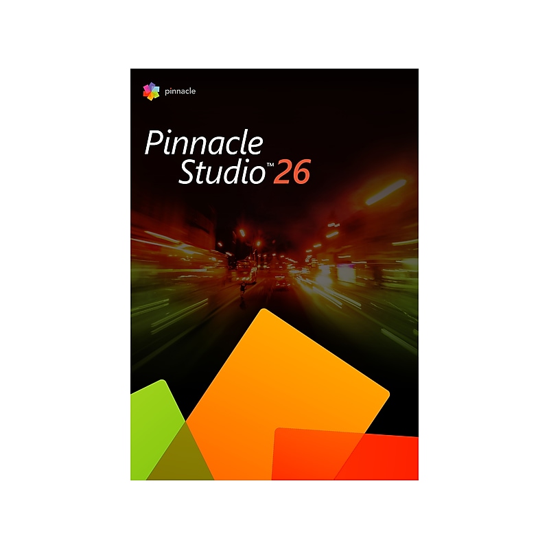 Corel Pinnacle Studio 26 for 1 User, Windows, Download ( ESDPNST26STML) image 1