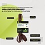 GoGreen Power 6' Extension Cord, 3-Outlet, 16 AWG, Brown (GG-24806-10)~#|#~F464D61F-7D5B-4A82-B57520898B91CDD6_sc7