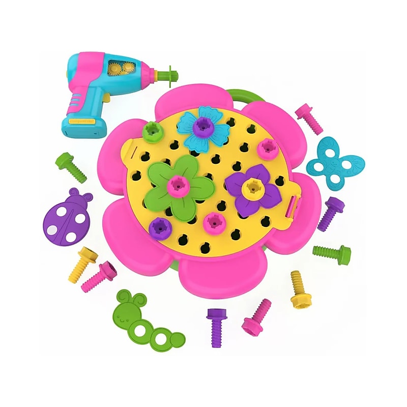 Educational Insights Design & Drill Flower Power Studio (4139) image 1