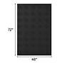 Coastwide Professional™ Commercial Wiper/Scraper Floor Mat, 4' x 6', Black (CW23070)~#|#~F46A21D8-1B5B-48C5-9303267324667F31_sc7
