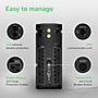 Schneider Electric Back UPS Pro Battery Backup and Surge Protector, Compact Tower, 1500VA, AVR, LCD, 120V, Black (BX1500M)~#|#~F46D5437-3524-4513-95180EFD6FC205FC_sc7