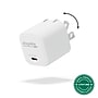 Plugable GaN USB-C Wall Charger, 30W, White (PS-30C1W)~#|#~F475AA14-8B64-4733-B5EDF7D3EA9BE1D7_sc7