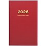 2026 Global Printed Products Professional Diary 6" x 8" Daily Planner, Paperboard Cover, Red (SDCY2668RD)~#|#~F47ACA51-CB49-42C2-91464B8C282BDB37_sc7