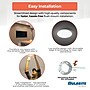 Bulbrite 5" Round 10.3-Watt 3000K LED Flush Mount Light, 850 Lumens, White (773600)~#|#~F47CF488-BD09-404A-89DFF9321CD90F62_sc7