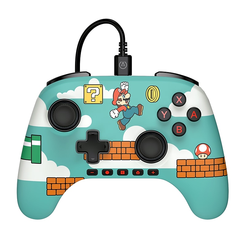 PowerA Advantage Wired Analog Joystick, Nintendo Switch 2, Mario Time (NSGP0527-01) image 1