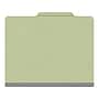 Medical Arts Press Pressboard Classification Folder, 2 Dividers, 2" Expansion, Letter Size, Peridot Green, 10/Box~#|#~F483EBDD-F7D5-4C40-BDFBE7859E9F05F0_sc7