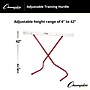 Champion Sports Adjustable Training Hurdle, Red/White (CHSPH)~#|#~F48658D1-111C-4AE1-BA3095595F6C1D0A_sc7