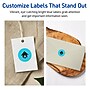 Avery Laser/Inkjet Multipurpose Circle Labels, 0.75" Dia., Bright Blue, 3200/Pack (94504)~#|#~F4881448-6497-4B33-833872EC7D282CC6_sc7