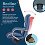 La-Z-Boy Aberdeen Ergonomic Bonded Leather Swivel Executive Chair, Blue (51545-BLU)~#|#~F48C7FC3-9FA2-44F5-8368F2180D38C3B3_sc7
