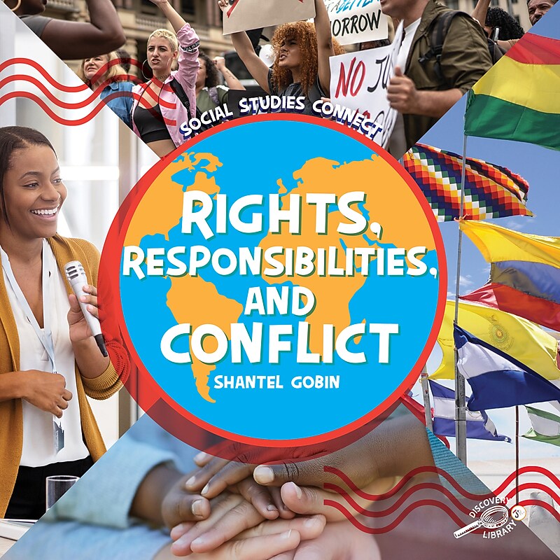 Carson-Dellosa Discovery Library Jr Rights, Responsibilities, and Conflict, Hardcover (CD-9781731656360) image 1