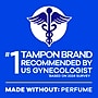 Tampax Pearl Super Absorbency Cotton Tampons, Plastic Applicator, 36/Pack (00370)~#|#~F4901600-B3B4-406A-B0B2D89476C1DB5C_sc7