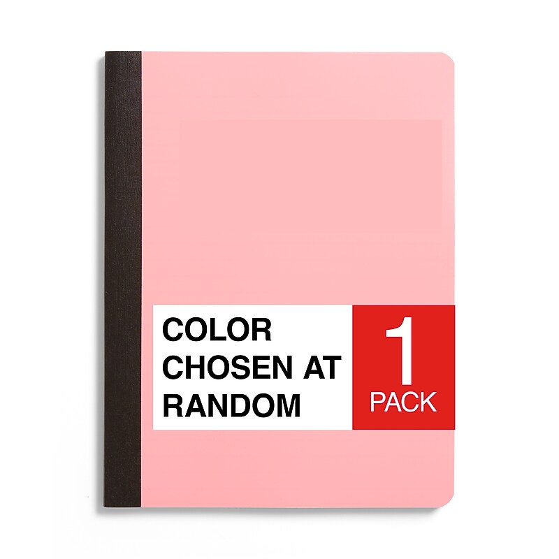 Pep Rally Composition Notebook, 9.75" x 7.5", College Ruled, 80 Sheets, Color chosen at random (63060C) image 1