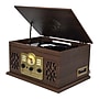 Victor State 7-in-1 Turntable Music Center w/ 3-Speed Record Player, CD/MP3/Cassette, FM, Dual Bluetooth In/Out, Espresso~#|#~F496606A-A231-44E7-862E1FB2BD8A0A7A_sc7