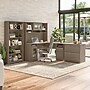 Bush Furniture Cabot 60"W Desktop Hutch, Ash Gray (WC31231)~#|#~F4A63728-2CC1-46DF-A83F321A6FE23616_sc7