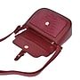 Nicci Cross-Body Bag with Buckle, Burgundy (CBM2304450-BRG)~#|#~F4AA2B21-FFAA-4C56-B75E13A841172610_sc7