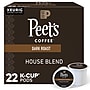 Peet's Coffee House Blend Coffee Keurig® K-Cup® Pods, Dark Roast, 22/Box (6546)~#|#~F4AAEFA9-3D65-4162-8C98AD828BB84AC7_sc7