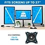 Mount-It! Fully Adjustable Triple Computer Monitor Mount, Holds 13" to 27" Screens, Black (MI-1753)~#|#~F4ACC005-80D9-465F-8489D2C3DE485717_sc7