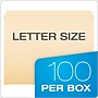 Pendaflex Recycled Heavy Duty File Folder, Straight Cut, Letter Size, Manila, 100/Box (R752)~#|#~F4B01DA7-6543-4DB8-885DC996894C8DF5_sc7