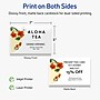 Avery Integrated Cards, 5" x 7", Glossy White, 100/Box (95348)~#|#~F4B2A467-082B-46A3-927CDA48B2F57BC5_sc7
