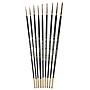 Silver Brush Renaissance Natural Sable, Round  Brushes, 9/Pack(SLVRN7171)~#|#~F4B33D4B-A784-4801-A0A370026EEC1BBA_sc7