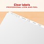 Staples Print & Apply Label Dividers, 5 Tabs, White, 25 Sets (ST63052)~#|#~F4B49C3F-7947-48E7-AAC759C025755765_sc7