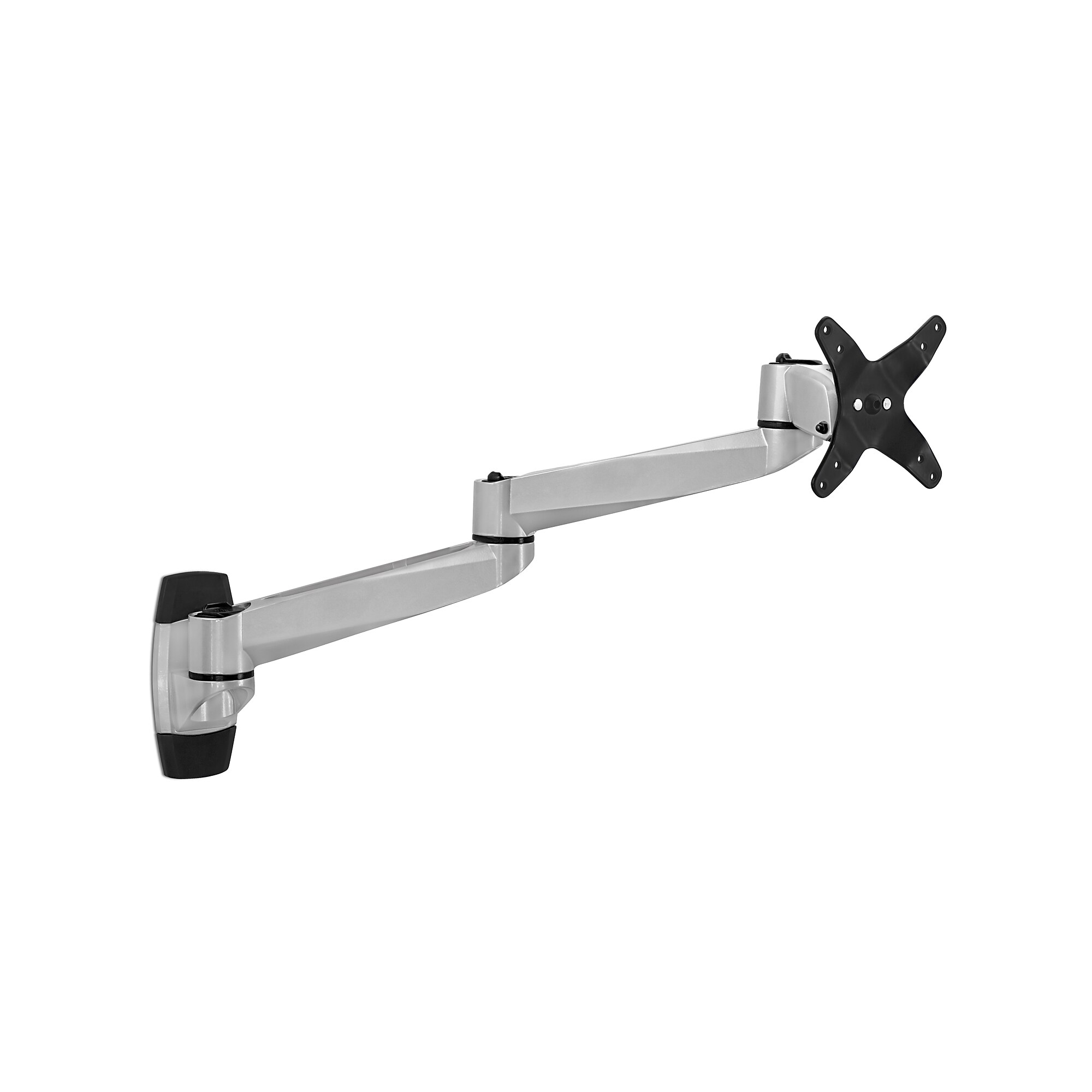 Mount-It! Modular Mount Adjustable Monitor Arm, Up to 27″ Monitors, Gray/Silver (MI-33114) Sansujyuku sansujyuku.com
