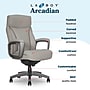 La-Z-Boy Arcadian Ergonomic Bonded Leather Swivel Executive Chair, Beige (60008-BGE)~#|#~F4B56542-2F1C-4ECC-83C43BC9FCD209F5_sc7