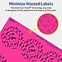 Avery Laser/Inkjet Round Multipurpose Labels, 2.5" Dia., Neon Magenta, 360/Pack (94502)~#|#~F4B6D622-D061-42B2-99B9EE49CB055368_sc7