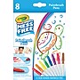 Crayola Color Wonder Paintbrush Pens, Brush/Fine Tip, Assorted Ink, 8/Pack (75-2858)~#|#~F4B7D970-81CB-488F-884871C218921434_sc7