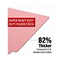 Medical Arts Press Heavy-Duty End Tab File Folder, Straight Cut, Letter-Size, Pink, 40/Box (S-09458-PNK)~#|#~F4BA4142-FFF9-4BC2-A031A639ACB63C05_sc7