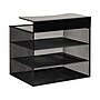 Mind Reader Slide-On Under Desk Metal Front Loading Letter Tray, Letter Size, Black (HUDESK-BLK )~#|#~F4BDEC5B-407A-49A6-AB407DF01B449AE6_sc7