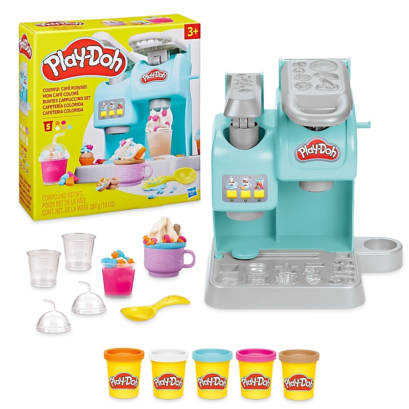 Play-Doh Kitchen Creations Colorful Cafe Playset (F4372) image 1