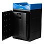 Commercial Zone Avante Series Polyethylene Recycling Bin, 55 Gallon, Black (78755104A)~#|#~F4C599C0-1E68-45D6-9896681BB2D1D5AE_sc7
