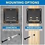 Mount-It! Low Profile Tilting TV Wall Mount, Fits Screens up to 32", 30 lbs. Max., Black (MI-6524)~#|#~F4CD472F-AE5F-416B-BD5D5AC2E80871DB_sc7