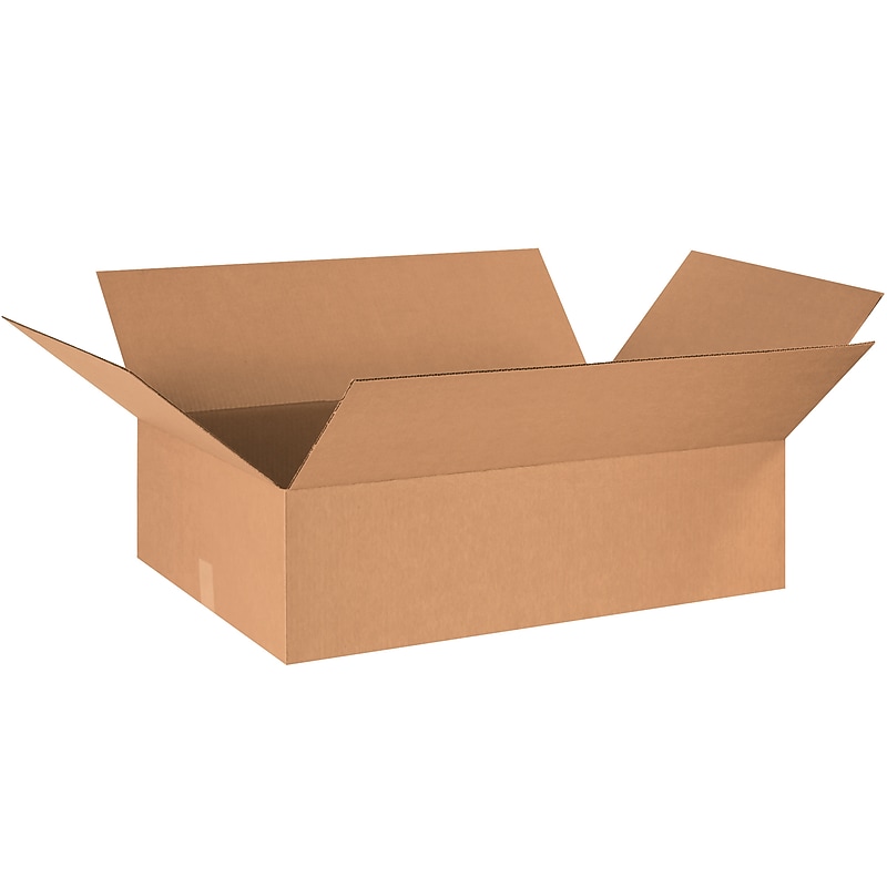 32" x 10" x 10" Shipping Boxes, 32 ECT, 20/Bundle (321010) image 1