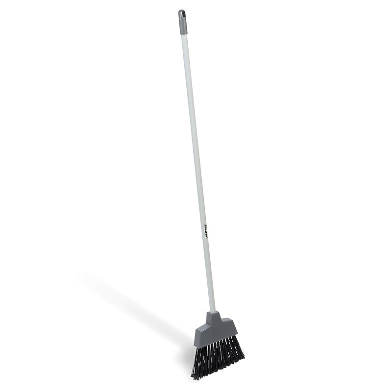 Coastwide Professional 8" Angled Broom, Gray (CW61071-CC) image 1
