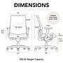 HON Ignition 2.0 Mesh/Fabric Computer and Desk Chair, Black (HONI2M2AMLC10TK)~#|#~F4DA584D-901D-4E80-A6609EE141E33CC0_sc7